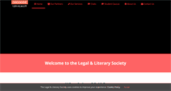 Desktop Screenshot of legalandlit.ca